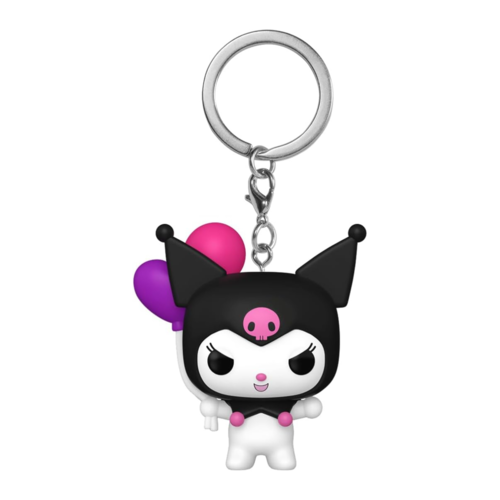 FUNKO POP! KEYCHAIN: SANRIO - KUROMI CON GLOBOS