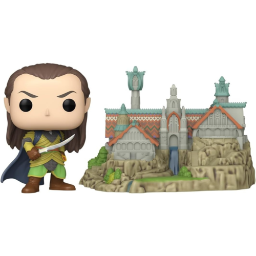 FUNKO POP! TOWN: EL SEÑOR DE LOS ANILLOS - ELROND EN RIVENDELL
