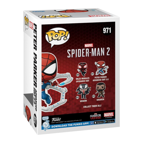 FUNKO POP! SPIDERMAN 2 - PETER PARKER ADVANCED SUITE 2.0