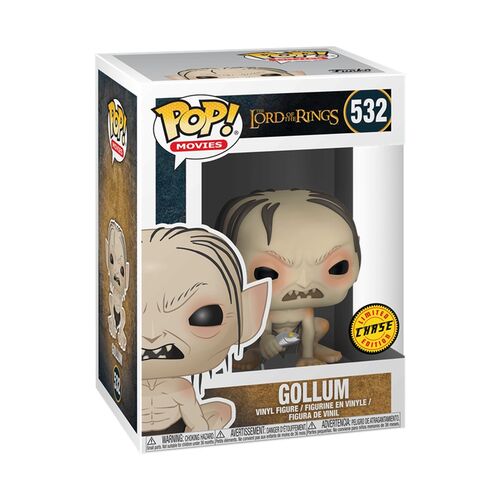 FUNKO POP! EL SEÑOR DE LOS ANILLOS ? GOLLUM CON PESCADO (CHASE)