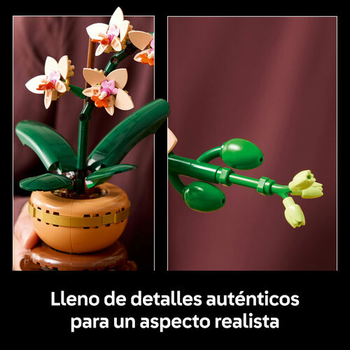 LEGO FLORES Y PLANTAS - MINIORQUÍDEA