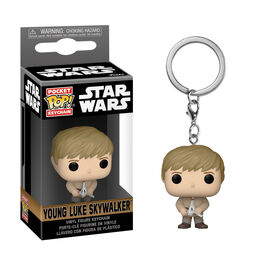 FUNKO POCKET POP! LLAVERO: OBI-WAN KENOBI - LUKE SKYWALKER JOVEN