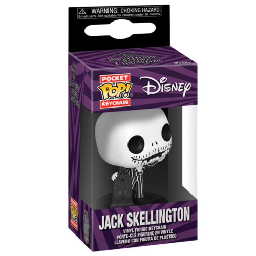 FUNKO POCKET POP! LLAVERO: PESADILLA ANTES DE NAVIDAD 30 ANIV. - JACK