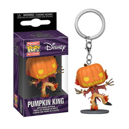 FUNKO POCKET POP! LLAVERO DISNEY: PESADILLA ANTES DE NAVIDAD 30 ANIVERSARIO - REY CALABAZA (HALLOWEEN)