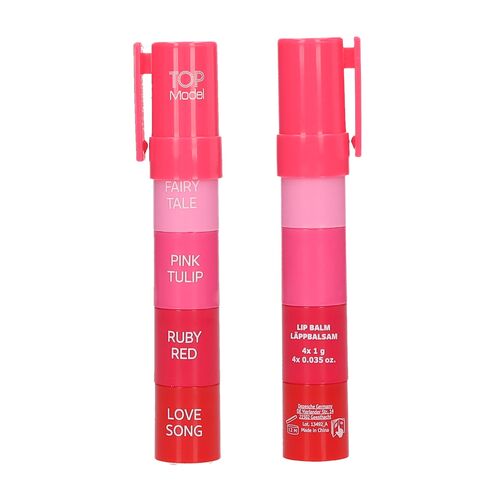 TOP MODEL BÁLSAMO LABIAL CON COLORES BEAUTY AND ME