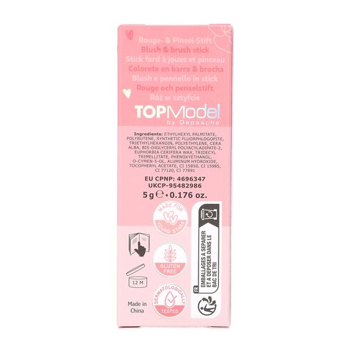 TOP MODEL - COLORETE EN BARRA Y BROCHA BEAUTY AND ME