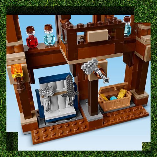 LEGO A MINECRAFT MOVIE - EL RING DE COMBATE DE LA MANSIÓN DEL BOSQUE