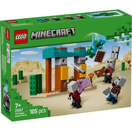 LEGO MINECRAFT - LA PATRULLA DEL DESIERTO DE LOS MALDEANOS