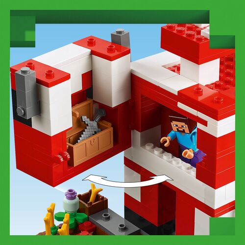 LEGO MINECRAFT - LA CASA CHAMPIÑACA