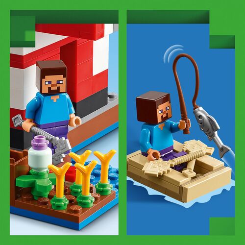 LEGO MINECRAFT - LA CASA CHAMPIÑACA