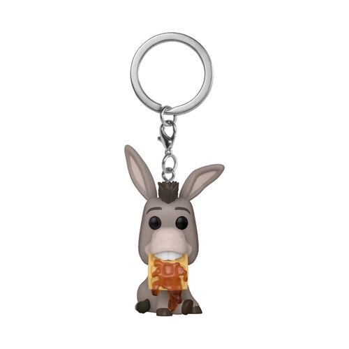 FUNKO POCKET POP! LLAVERO: SHREK - BURRO CON GOFRE