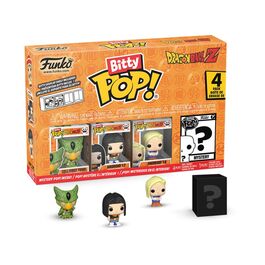 FUNKO BITTY POP! DRAGON BALL Z – CELL (1ª FORMA), ANDROIDE 17, ANDROIDE 18 Y ¿?