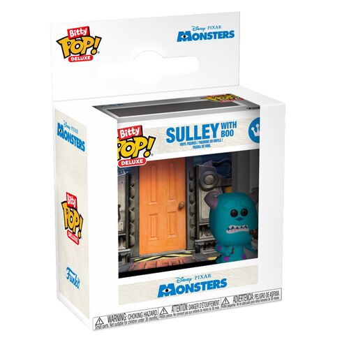 FUNKO BITTY POP! DELUXE DISNEY: MONSTRUOS S.A. – SULLEY CON BOO (PUERTA)