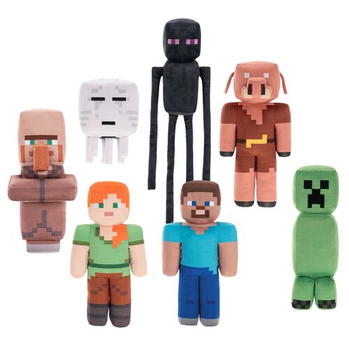 PELUCHE MINECRAFT - STEVE 20 CM
