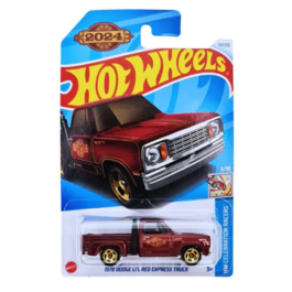HOT WHEELS - HW CELEBRATION RACERS - 1978 DODGE LI'L RED EXPRESS TRUCK (53/250) - (HALF CARD)