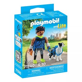 PLAYMOBIL - CORREDOR CON BORDER COLLIE
