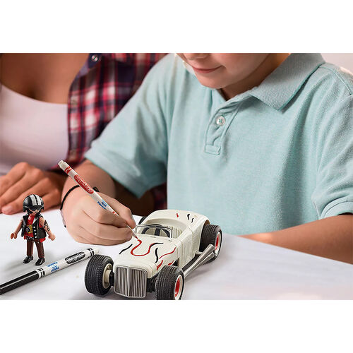 PLAYMOBIL COLOR - COCHE DE CARRERAS