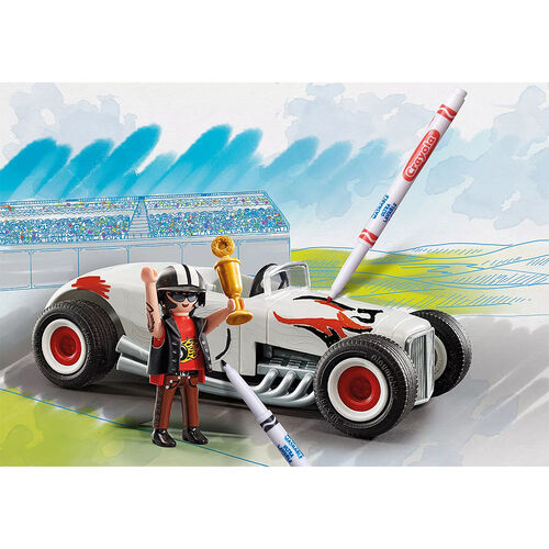 PLAYMOBIL COLOR - COCHE DE CARRERAS
