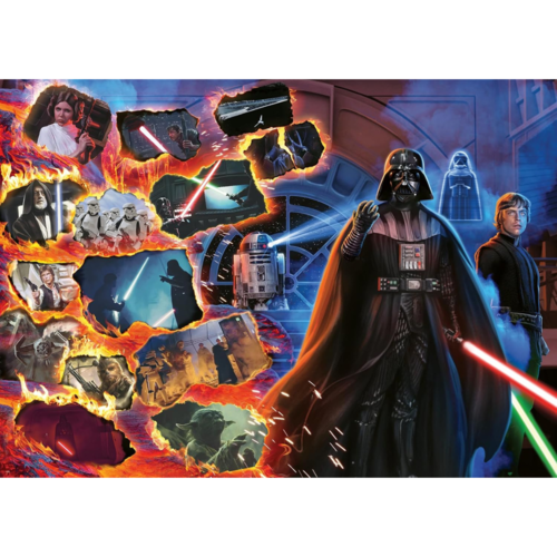 RAVENSBURGER PUZLE VILLANOS STAR WARS: DARTH VADER 1000 PIEZAS