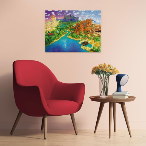 RAVENSBURGER PUZLE MUNDO DE MINECRAFT 1500 PIEZAS
