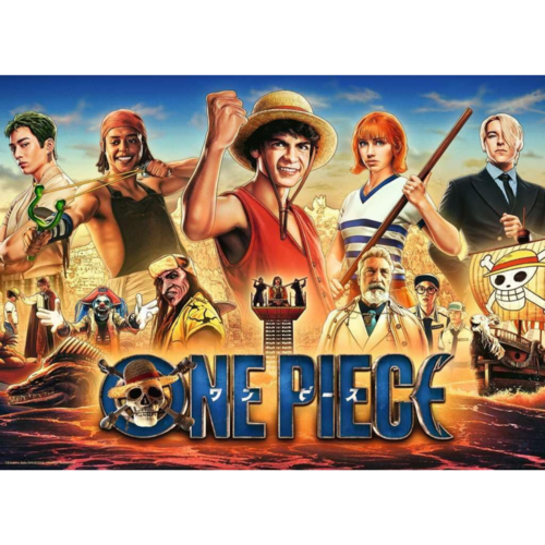 RAVENSBURGER PUZLE ONE PIECE - LAS AVENTURAS DE LOS PIRATAS 500 PIEZAS