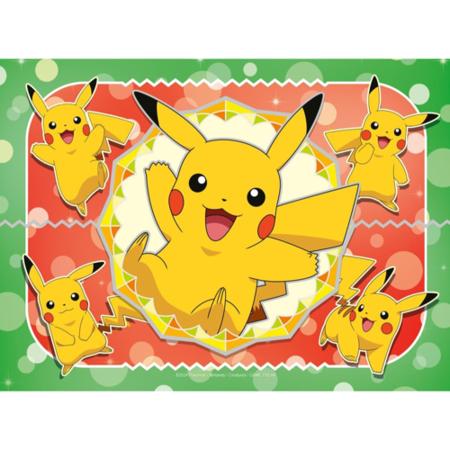RAVENSBURGER PACK 4 PUZLES PROGRESIVOS POKÉMON