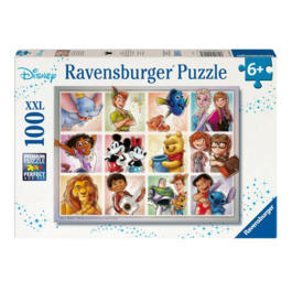 RAVENSBURGER PUZLE CLÁSICOS DISNEY 100 PIEZAS XXL