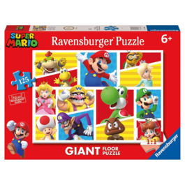 RAVENSBURGER PUZLE GIGANTE DE SUELO SUPER MARIO 125 PIEZAS