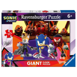 RAVENSBURGER PUZLE GIGANTE DE SUELO SONIC PRIME 125 PIEZAS