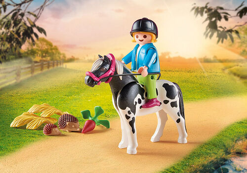 PLAYMOBIL - CARRUAJE DE PONIS