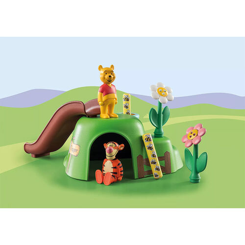 PLAYMOBIL 1.2.3 & DISNEY - EL JARDÍN DE LAS ABEJAS DE WINNIE THE POOH Y TIGGER