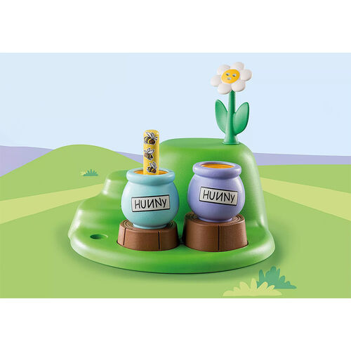 PLAYMOBIL 1.2.3 & DISNEY - EL JARDÍN DE LAS ABEJAS DE WINNIE THE POOH Y TIGGER