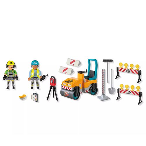 PLAYMOBIL - CONSTRUCCIÓN DE CARRETERAS