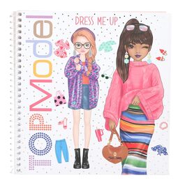 TOP MODEL - CUADERNO DE PEGATINAS DRESS ME UP SUMMER
