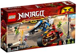 LE70667 Moto Acuchilladora de Kai y Motonieve de Zane LEGO® NINJAGO®