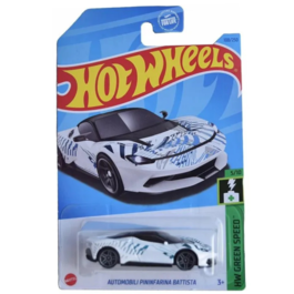 HOT WHEELS - HW GREEN SPEED - AUTOMOBILI PININFARINA BATTISTA (108/250) - WHITE