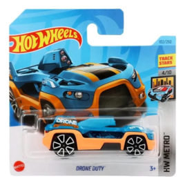 HOT WHEELS - HW METRO - DRONE DUTY (TRACK STARS) (102/250) - BLUE