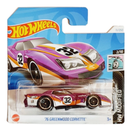 HOT WHEELS - HW MODIFIED - 76 GREENWOOD CORVETTE (11/250)