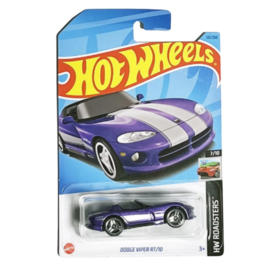 HOT WHEELS - HW ROADSTERS - DODGE VIPER RT/10 (131/250) - PURPLE (HALF CARD)