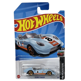 HOT WHEELS - HW ROADSTERS - GLORY CHASER (155/250) - SKY BLUE (FULL CARD)