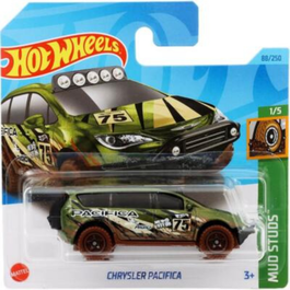 HOT WHEELS - HW MUD STUDS - CHRYSLER PACIFICA (88/250) - GREEN (HALF CARD)