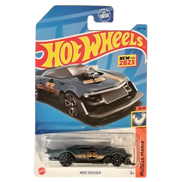 HOT WHEELS - MUSCLE MANIA - MOD SPEEDER (206/250) - BLUE (HALF CARD)