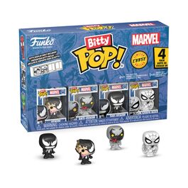 FUNKO BITTY POP! MARVEL: SPIDER-MAN - VENOM, ANTI-VENOM, SHE-VENOM, SPIDER-MAN (DIBUJO)