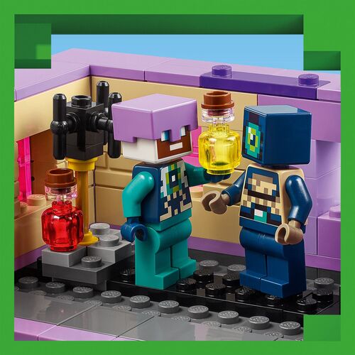 LEGO MINECRAFT - EL DRAGÓN DEL ENDER Y EL BARCO DEL END