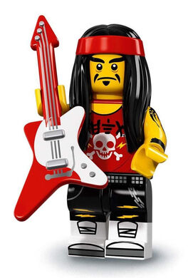 LE71019-17 LEGO® MINIFIGURES® NINJAGO® - GONG & GUITAR ROCKER