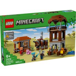 LEGO MINECRAFT - PUESTO DE AVANZADA DE LOS SAQUEADORES Y EL DEVASTADOR