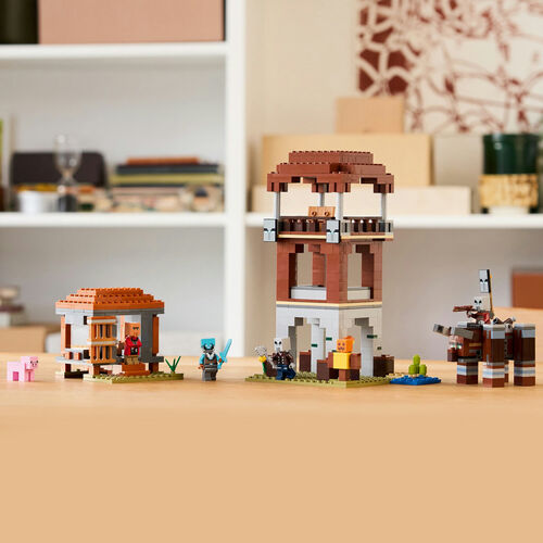 LEGO MINECRAFT - PUESTO DE AVANZADA DE LOS SAQUEADORES Y EL DEVASTADOR