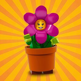 LE71021-14 LEGO® MINIFIGURES® 18ª EDICIÓN - FIESTA - Chica maceta