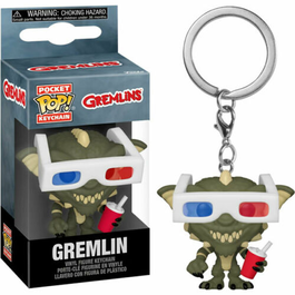 FUNKO POCKET POP! LLAVERO: GREMLINS – GREMLIN CON GAFAS 3D