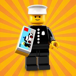 LE71021-08 LEGO® MINIFIGURES® 18ª EDICIÓN - FIESTA - Agente de policía de 1978